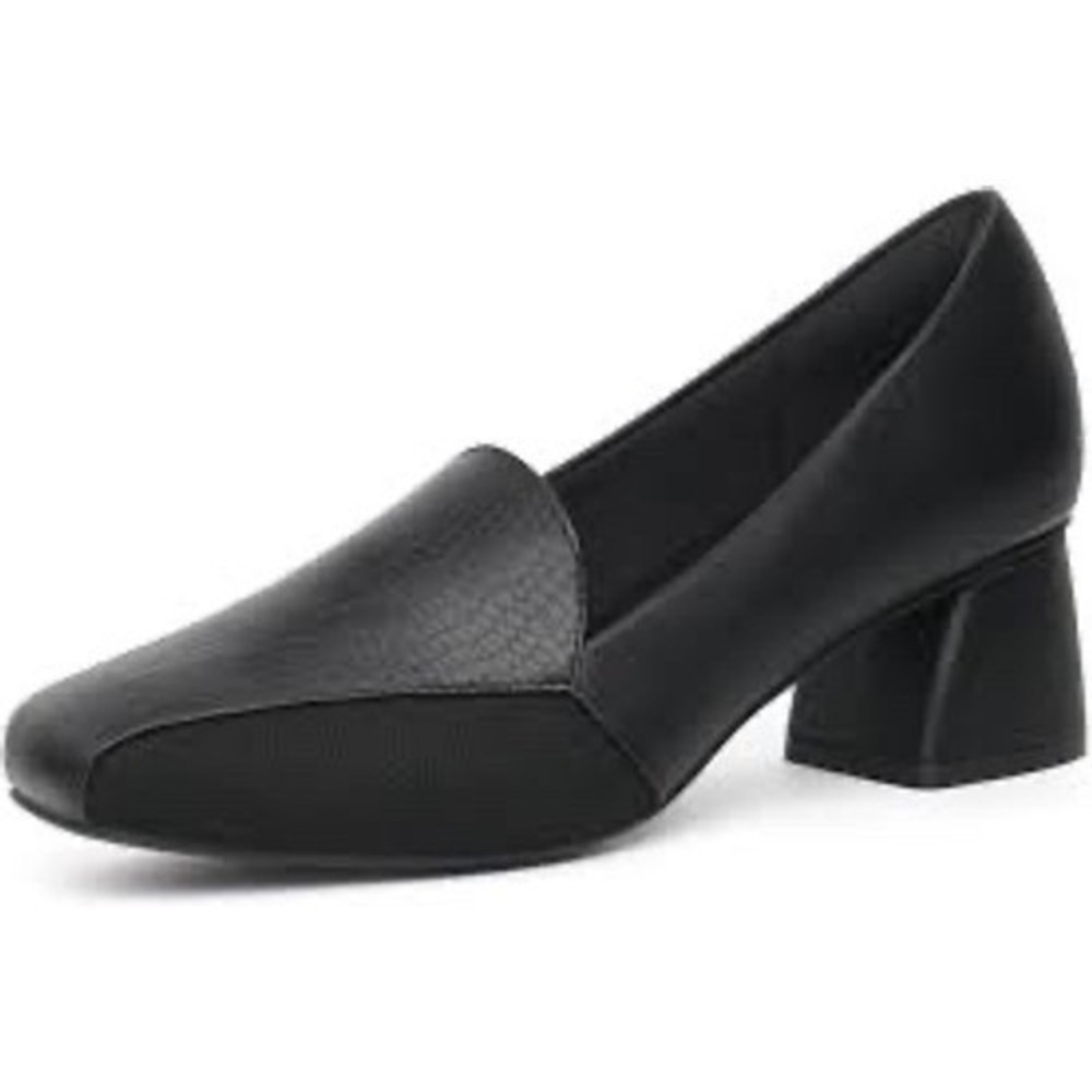 Benassal Women's 9.5 Bunion Shoes Orthopedic Dress Shoes Platform Loafers black